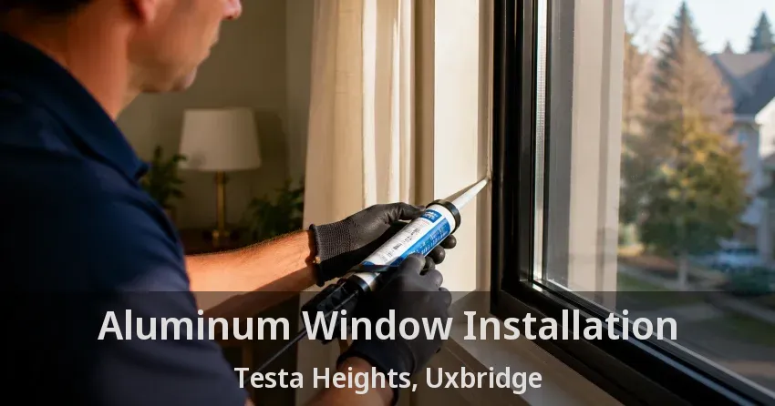 Aluminum Window Installation Testa Heights, Uxbridge - ON