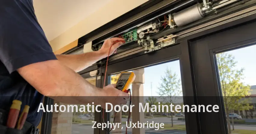 Automatic Door Maintenance Zephyr, Uxbridge - ON