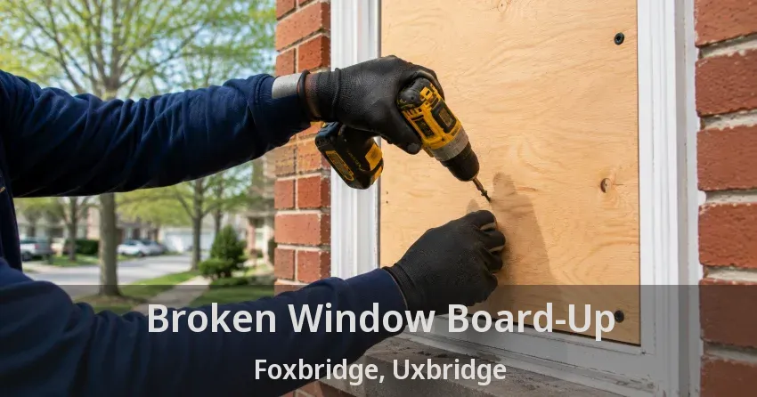 Broken Window Board-Up Foxbridge, Uxbridge - ON