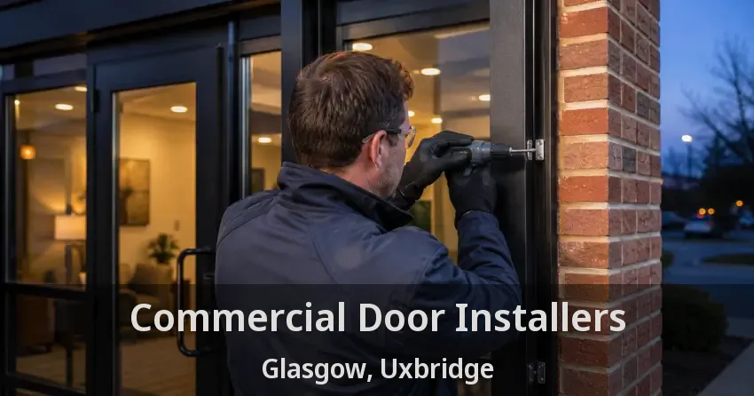 Commercial Door Installers Glasgow, Uxbridge - ON