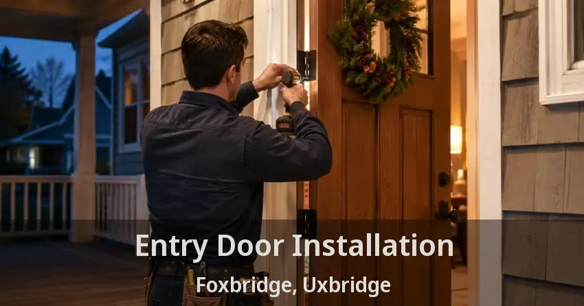 Entry Door Installation Foxbridge, Uxbridge - ON