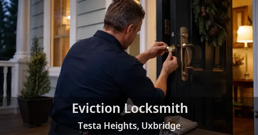 Eviction Locksmith Testa Heights, Uxbridge - ON