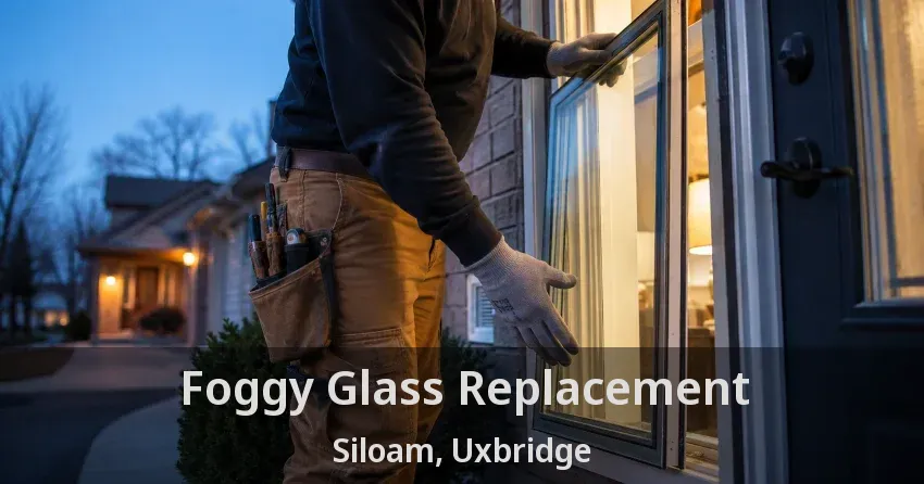 Foggy Glass Replacement Siloam, Uxbridge - ON