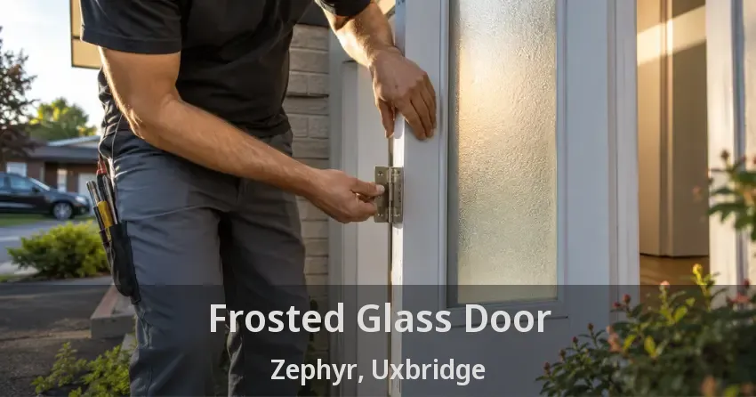 Frosted Glass Door Zephyr, Uxbridge - ON