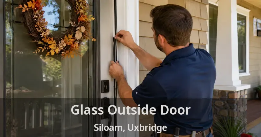 Glass Outside Door Siloam, Uxbridge - ON