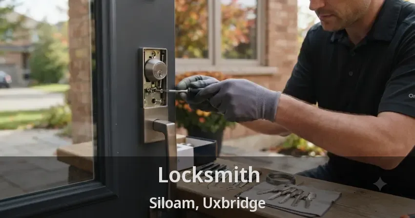 Locksmith Siloam, Uxbridge - ON