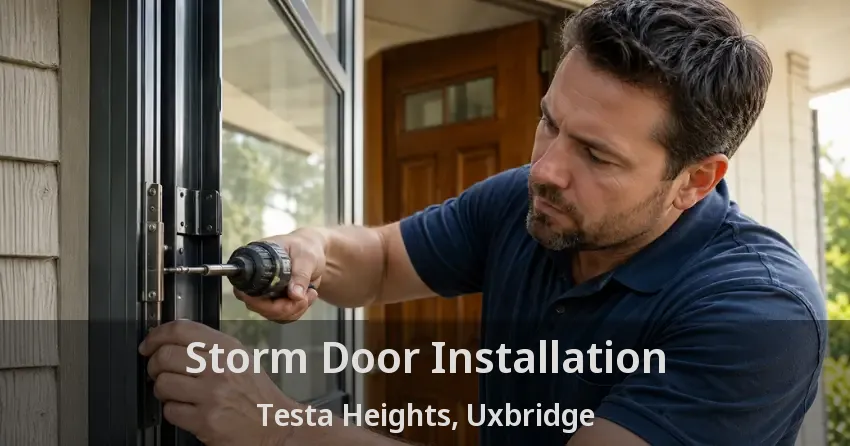 Storm Door Installation Testa Heights, Uxbridge - ON