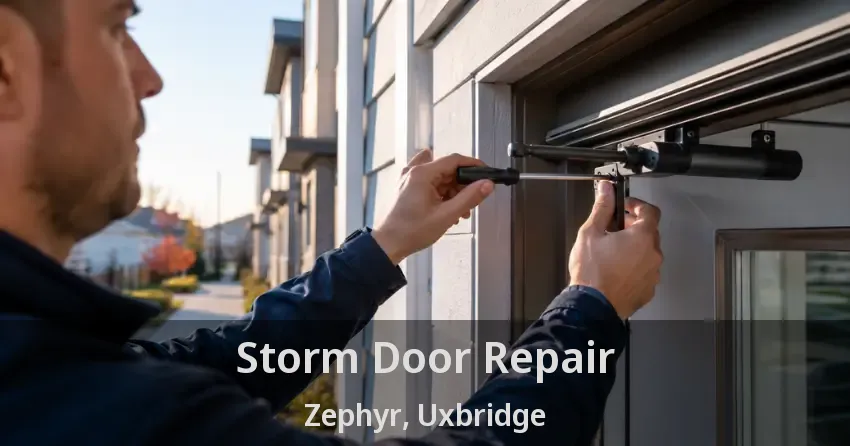 Storm Door Repair Zephyr, Uxbridge - ON