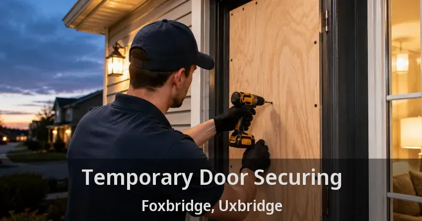 Temporary Door Securing Foxbridge, Uxbridge - ON