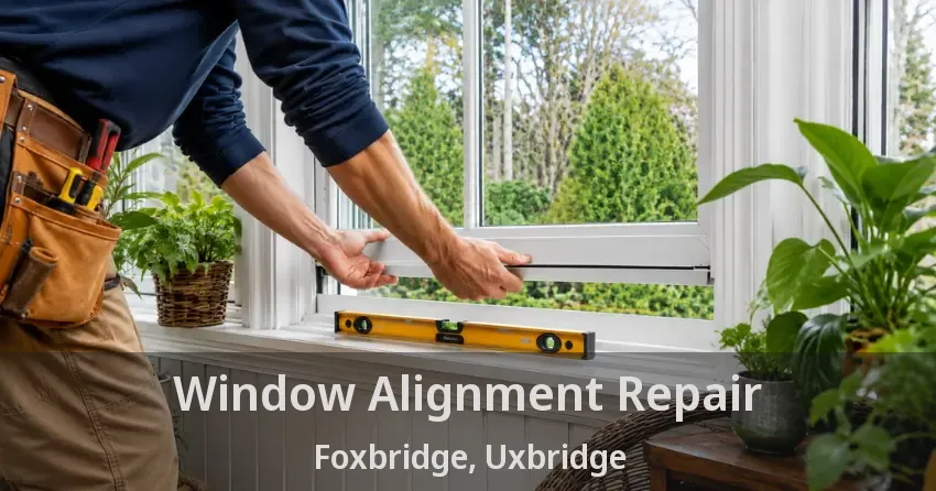 Window Alignment Repair Foxbridge, Uxbridge - ON