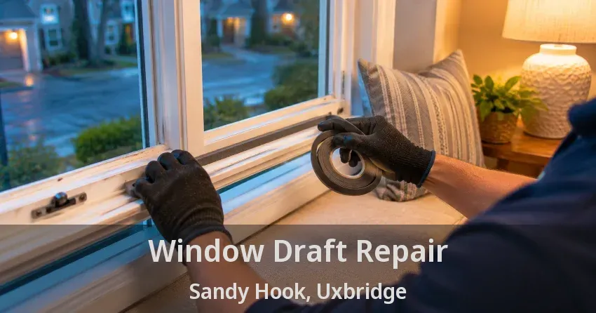 Window Draft Repair Sandy Hook, Uxbridge - ON