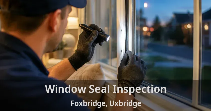 Window Seal Inspection Foxbridge, Uxbridge - ON