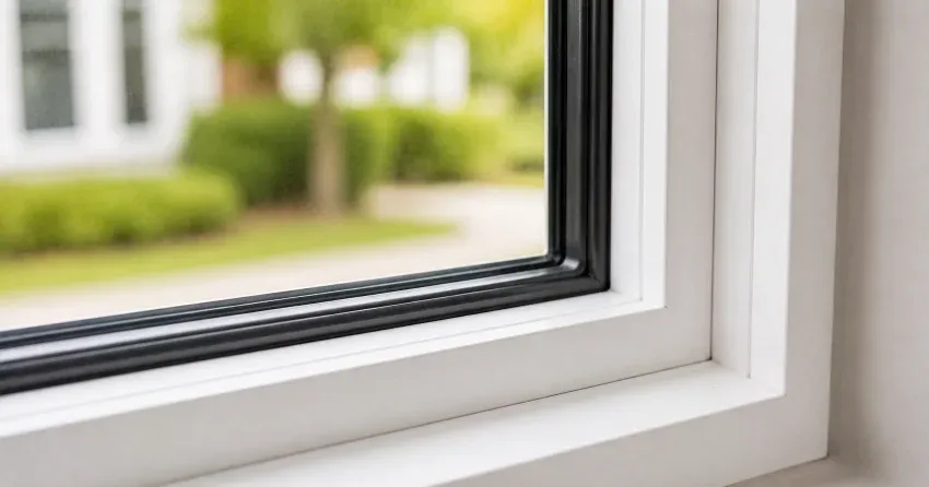 technician repairing window and door hardware in Zephyr, Uxbridge home