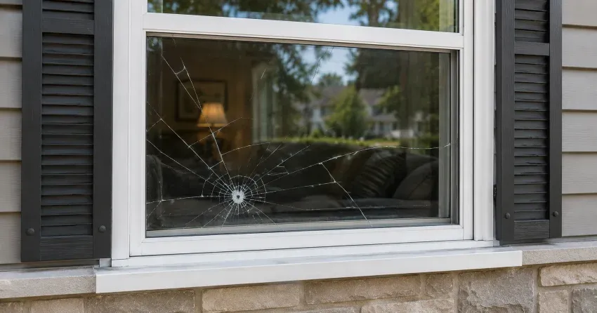 technician measuring window opening for emergency glass replacement Glasgow, Uxbridge