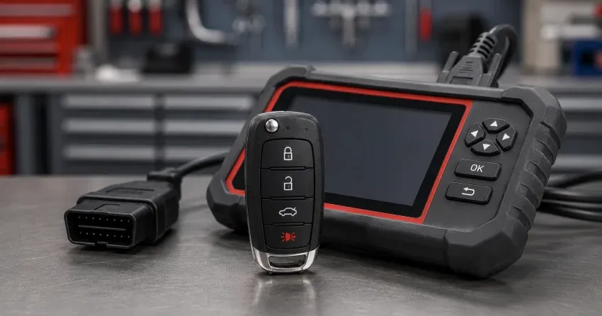 locksmith technician rekeying a car ignition cylinder Glasgow, Uxbridge