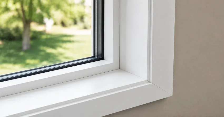 large picture window installed in a living room in Testa Heights, Uxbridge