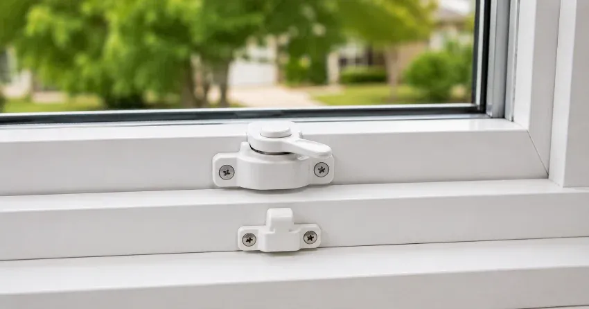 technician installing new window latch hardware in Uxbridge